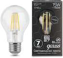 Лампа светодиодная Filament Graphene A60 15Вт 4100К E27 Gauss 102802215