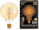 Лампа LED Filament G120 Flexible E27 6W Golden 2400К 1/20