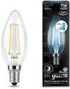 Лампа LED Filament Candle E14 7W 4100К step dimmable 1/10/50