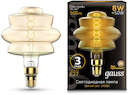 Лампа Led Vintage Filament Flexible BD180 8W E27 180*250mm Golden 2400K 1/4