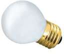 Лампа накаливания декоративная ДШ цветная 10 Вт E27 для BL белая