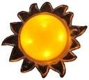Светильник "Солнце" ночник от сети Космос KOCNL_LP 1004