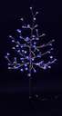 Дерево светодиодное "Комнатная сакура" син. 120см ствол и ветки фольга 80LED 8Вт 24В IP44 (с трансф.) NEON-NIGHT 531-253