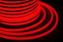 Шнур светодиодный гибкий неон LED NEON FLEX 12х26мм 80LED/м 4Вт/м 220В IP54 красн. (уп.50м) NEON-NIGHT 131-012