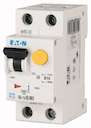 Выключатель автоматический дифференциального тока 2п (1P+N) B 6А 30мА тип AC 6кА PFL6-6/1N/B/003 EATON 286428