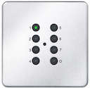 Модуль 126202 8-кнопочный матовая нержавейка СТ 4911002630