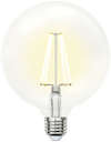 Лампа светодиодная LED 10вт 200-250В шар прозрачное 850Лм Е27 3000К Uniel Sky филамент