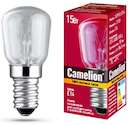 Лампа накаливания MIC 15/P/CL/E14 15Вт E14 220-230В для холодильников и швейн. машин Camelion 12116