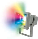 Прожектор ULF-S01-10W/RGB/RC LED 10Вт IP65 картон Uniel 07467