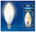 Лампа светодиодная с трехступенчатым диммером 100-50-10 LED 10вт 175-250В форма А 850Лм Е27 3000К Uniel Multibrigh