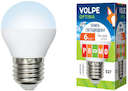 Лампа светодиодная LED-G45-6W/DW/E27/FR/O форма "шар" мат. Optima свет дневной упак. картон Volpe UL-00001070