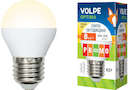 Лампа светодиодная LED-G45-8W/WW/E27/FR/O форма "шар" мат. Optima свет теплый бел. 3000К упак. картон Volpe UL-00001780