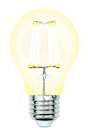 Лампа светодиодная LED 10вт 200-250В форма А прозрачное 920Лм Е27 3000К Uniel Sky филамент