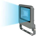 Прожектор светодиодный ULF-F17-10W/BLUE IP65 195-240В SILVER син. свет корпус серебр. Uniel UL-00002073