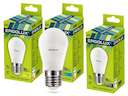 Лампа светодиодная LED-G45-9W-E27-6К Шар 9Вт E27 6500К 172-265В Ergolux 13178