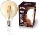 Лампа светодиодная G95 E27 5Вт 480лм 2700К PREMIUM (FILAMENT) филамент теплый свет шар REV 32433 1