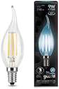 Лампа LED Filament Candle tailed E14 9W 4100K 1/10/50
