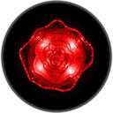 Ночник LED УЛ-4А Роза 0.4Вт 220В красн. ULTRA LIGHT 000000000939