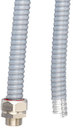 Металлорукав DN 40мм в герметичной ПВХ изоляции, Dвн 40,0 мм, Dнар 46,0, 25 м, цвет серый