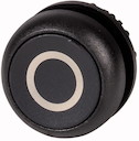 Головка кнопки с фикс. черн.; черн. лицевое кольцо M22S-DR-S-X0 EATON 216633