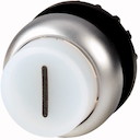 Головка кнопки с подсветкой выступающие без фикс. M22-DLH-W-X1 бел. EATON 216981