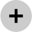 Линза для кнопок M22-XDLH-W-X4 с подсветкой выступающая "+" бел. EATON 218345