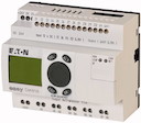 Контроллер компактный 24В DC 12DI (4 AI) 8 DO (T) 1AO Ethernet CAN дисплей EC4P-222-MTAD1 EATON 106403