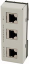 Интерфейс для переключения XC200 (разделенных сочетании RS232/Ethernet до 2 розетки RJ45) XT-RJ45-ETH-RS232 EATON 289170