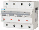 Выключатель автоматический модульный 4п (3P+N) B 80А 20кА PLHT-B80/3N EATON 248056