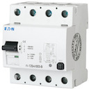 Выключатель дифференциального тока (УЗО) 4п 63А 100мА тип AC 10кА FI-63/4/01-U для ПЧ EATON 279236