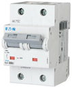Выключатель автоматический модульный 2п D 80А 20кА PLHT-D80/2 EATON 248022